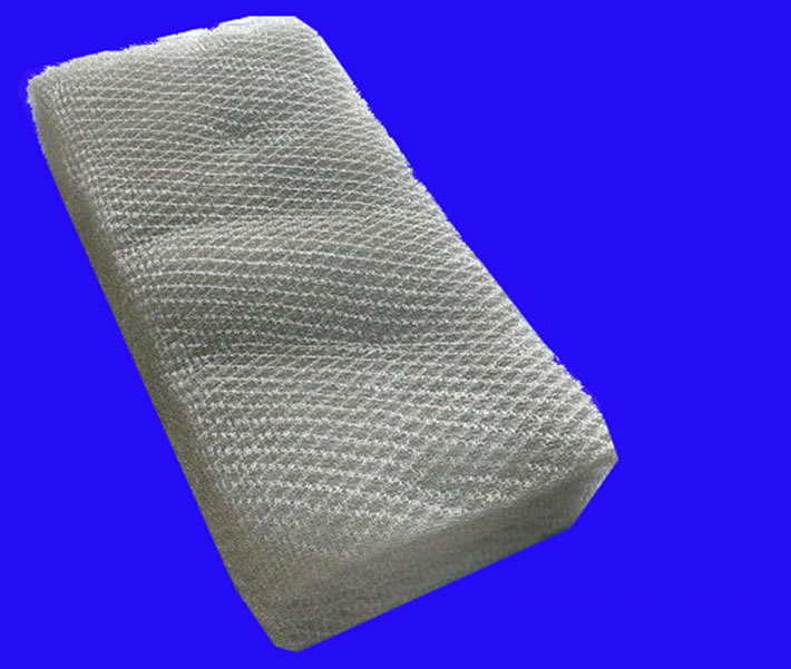 Mist filter knitted mesh of PP