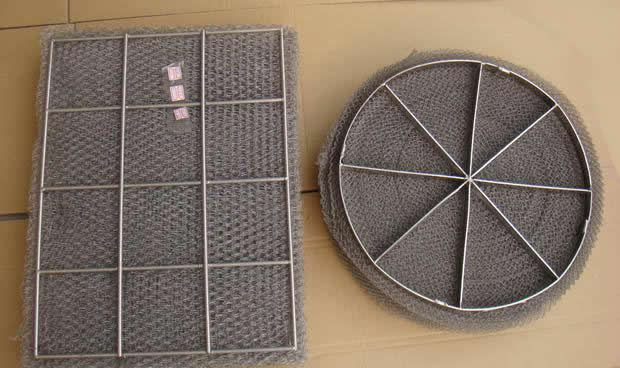 Mist and Dust Removing Stainless Steel 316 Demister Pad for Vessel diameter: 2500 I.D